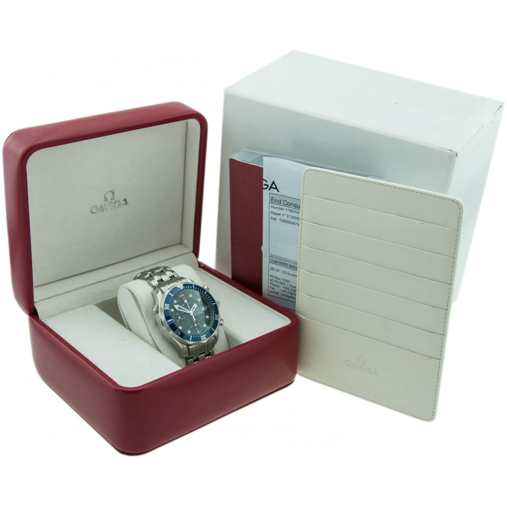 Seamaster Chronograph 2599.80.00 - Blue Dial - 1999