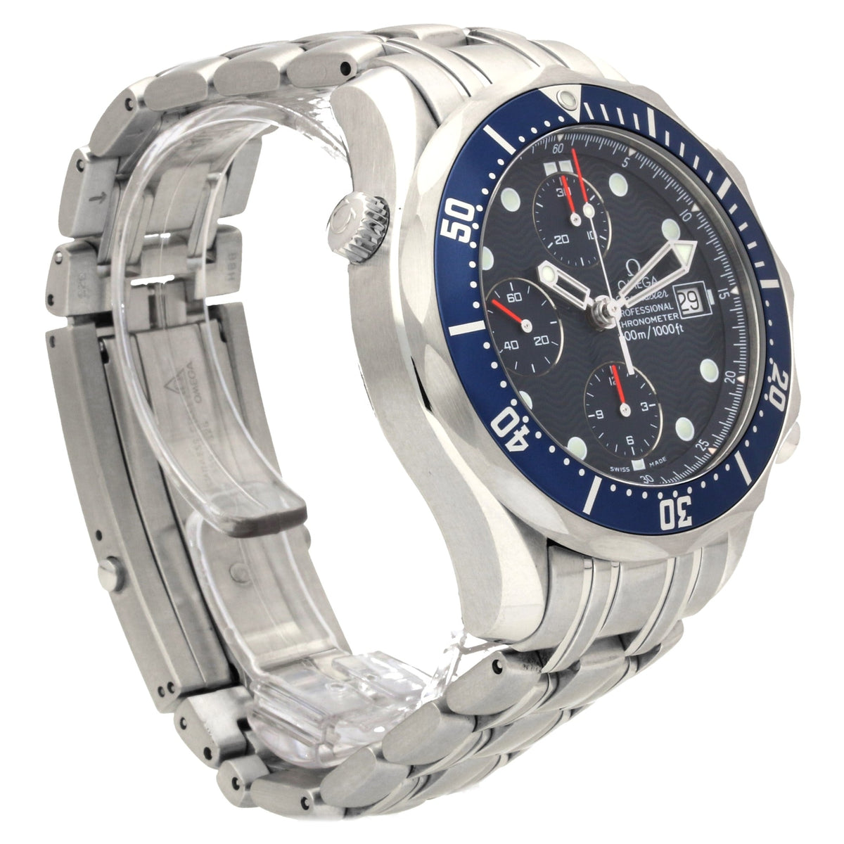 Seamaster Chronograph 2599.80.00 - Blue Dial - 1999