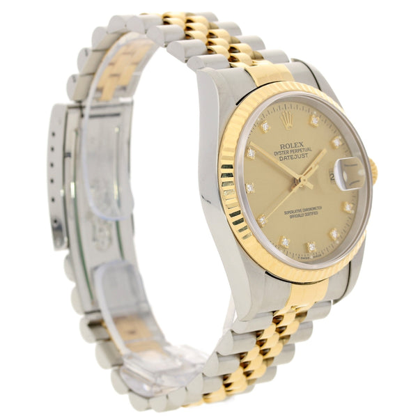 Datejust 16233 - Gents Watch - Diamond Dial - 1993