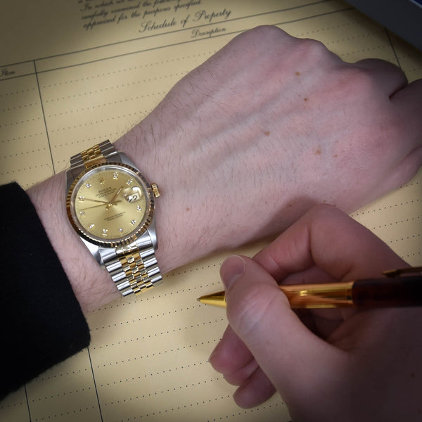 Datejust 16233 - Gents Watch - Diamond Dial - 1993