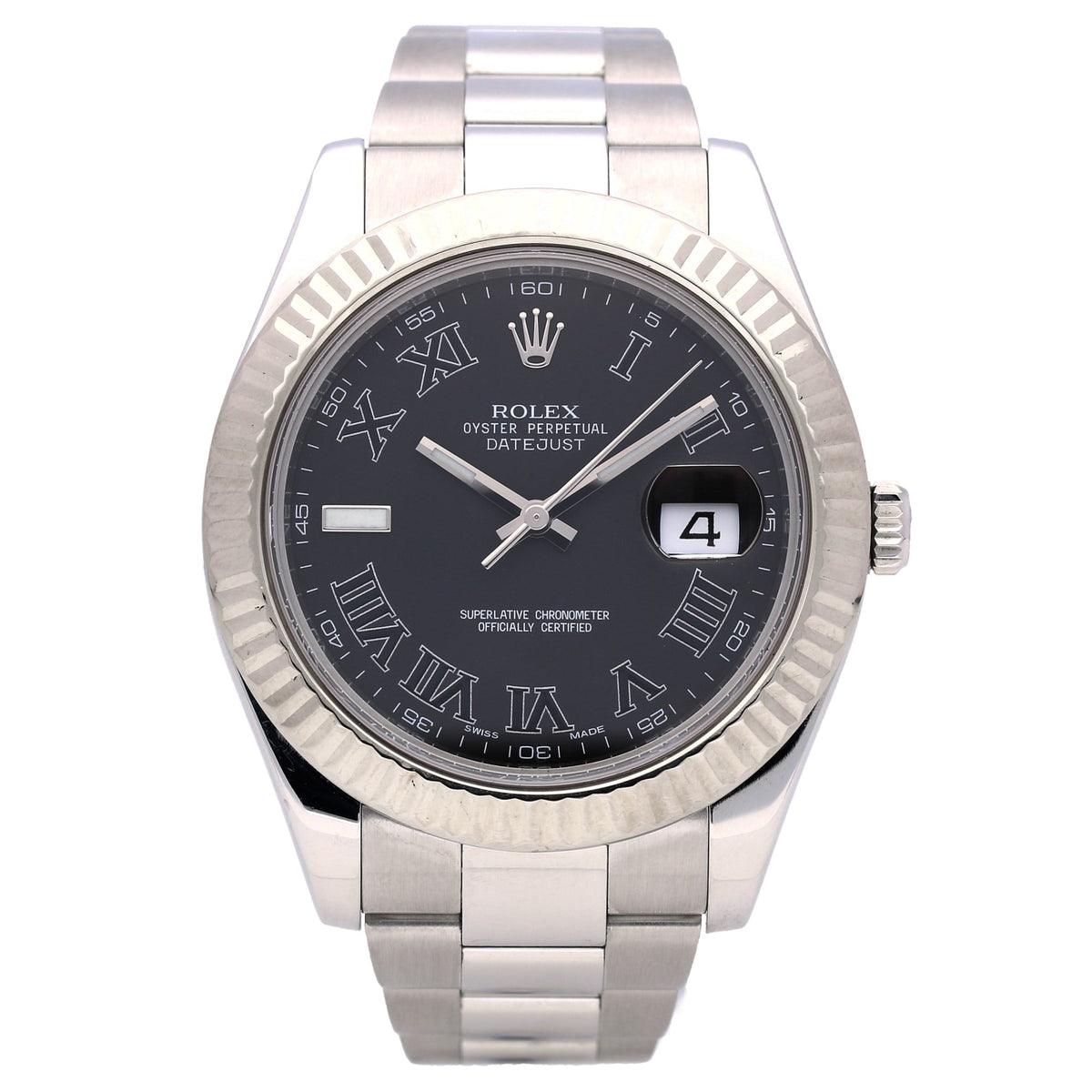 Datejust 41 116334 - Gents Watch - Grey Dial - 2008