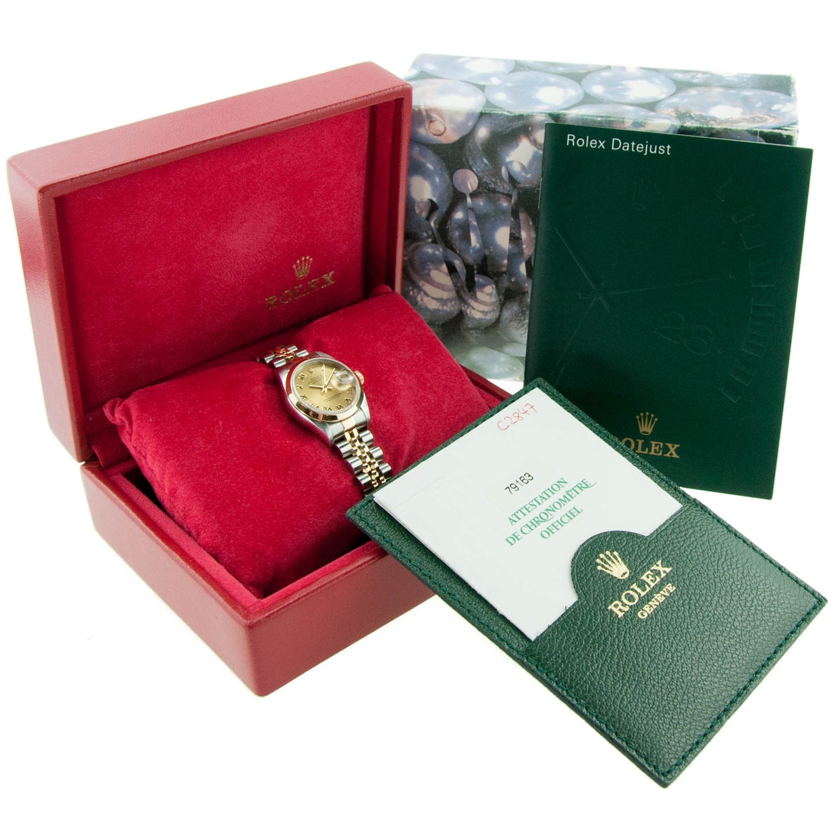 Datejust 79163 - Ladies Watch - Champagne Dial - 2001