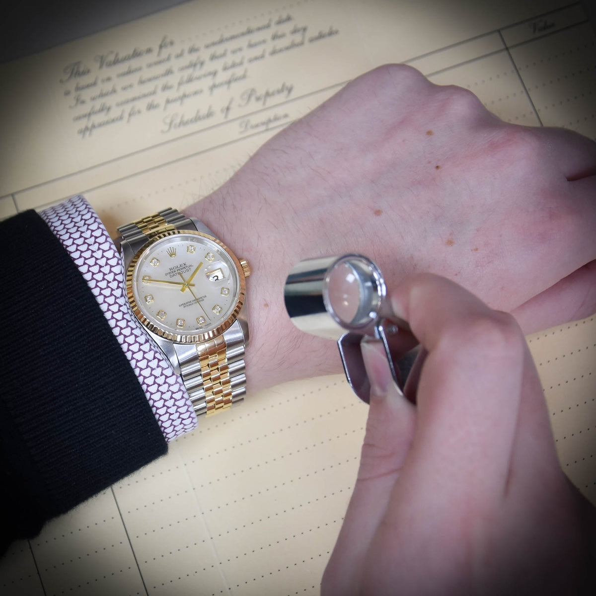 Datejust 16233 - Mother of Pearl Diamond Dial - 1995
