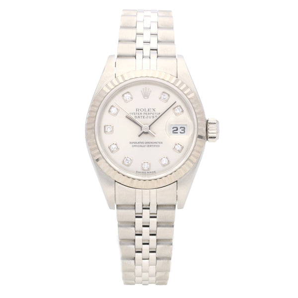 Datejust 79174 - Ladies Watch - Silver Diamond Dial - 2003