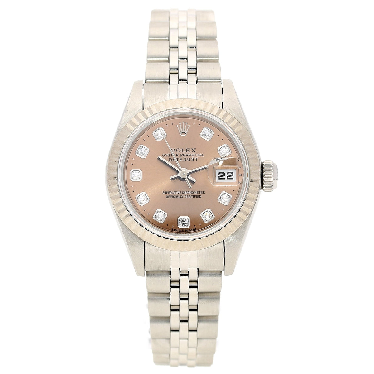 Datejust 69174 - Ladies Watch - Copper Diamond Dial - 1996