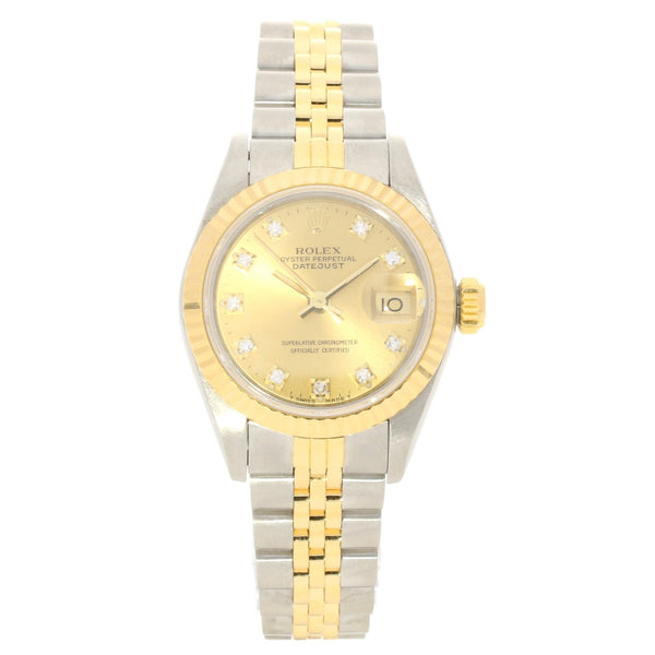 Datejust 69173 - Ladies Watch - Diamond Dial - 1990