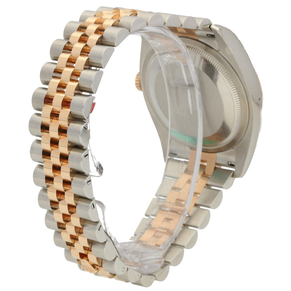 Datejust 116231 Everose & Steel, Unworn,White Roman Dial,  2014