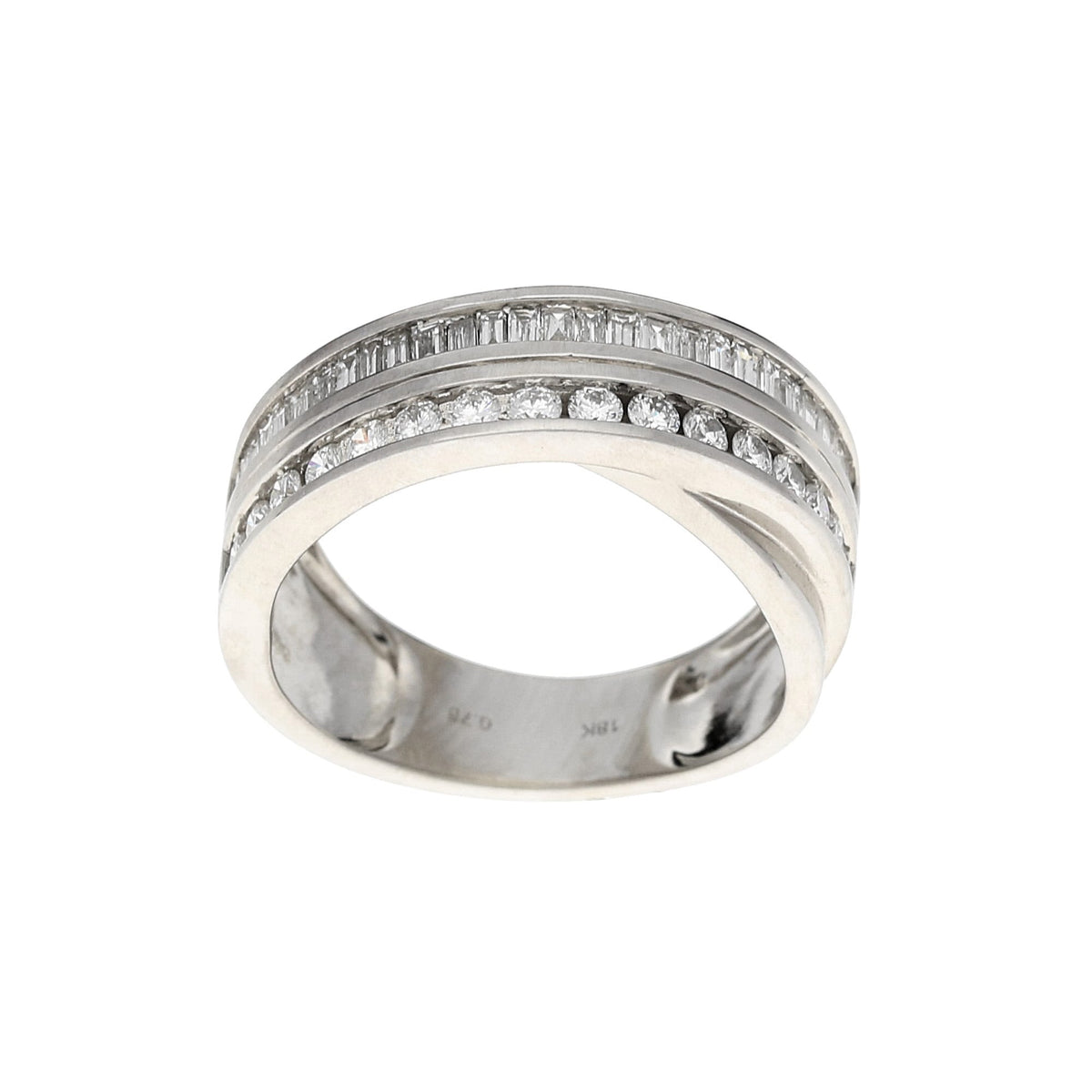 18ct White Gold 1.00ct Diamond Ring