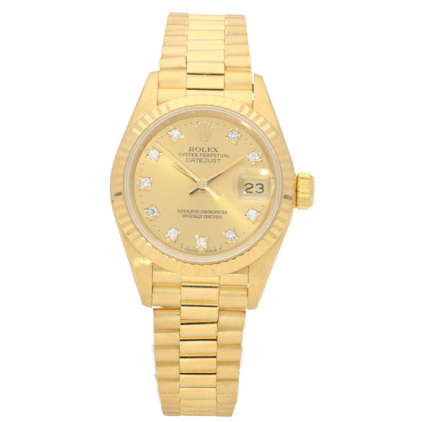 Datejust 69178 - Ladies Gold Watch - 1990