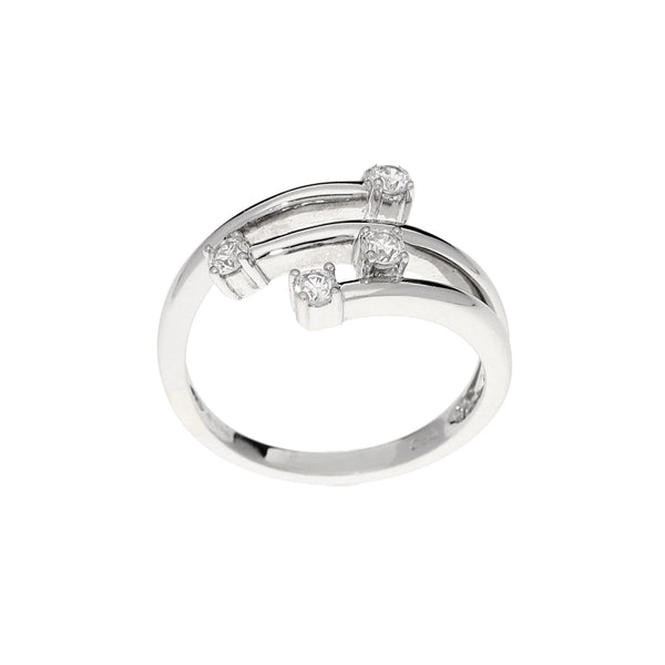 18ct White Gold Diamond Scatter Ring - 0.20ct