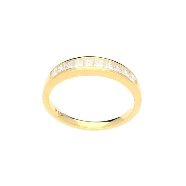 18ct Yellow ‘Canadian Certified Gold’ Eternity Ring - 0.50ct