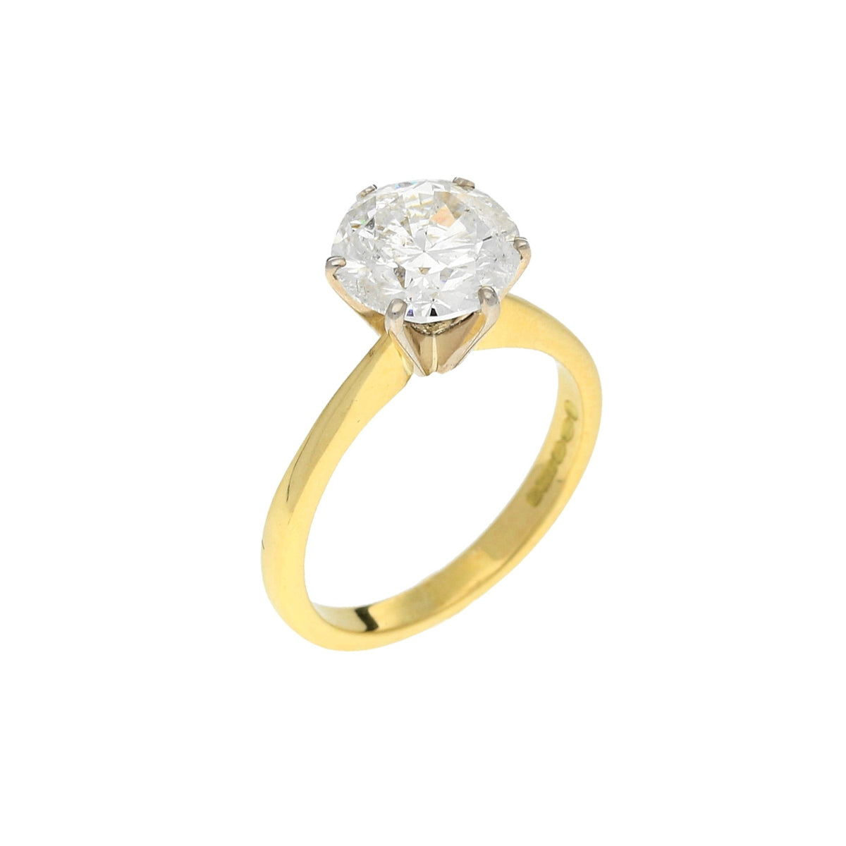 18ct Yellow Gold 2.04ct Diamond Engagement Ring