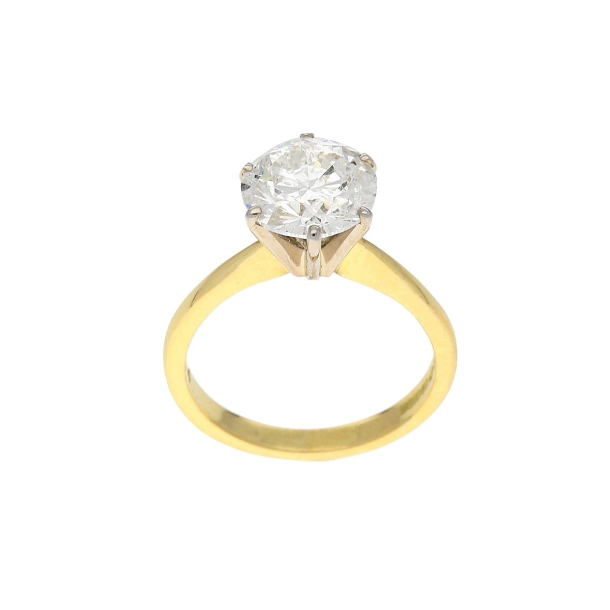 18ct Yellow Gold 2.04ct Diamond Engagement Ring