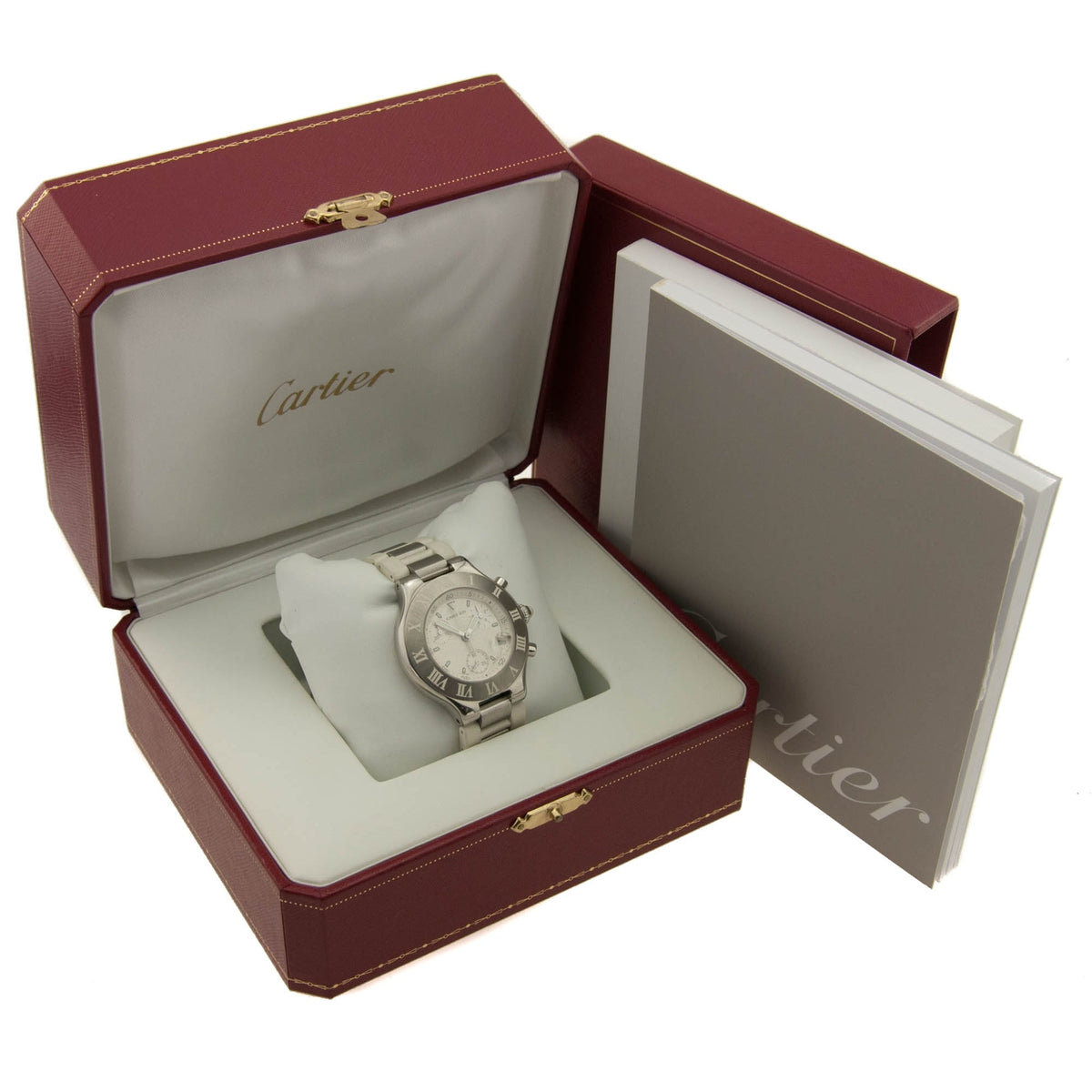 Chronoscaph 21 - 2424 - White Dial and Bracelet
