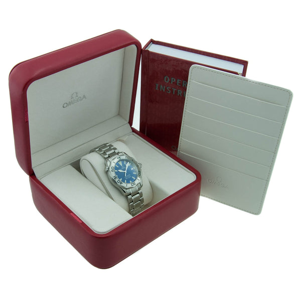 Seamaster 2263.80.00 - Midsize Watch - Blue Dial - 1998