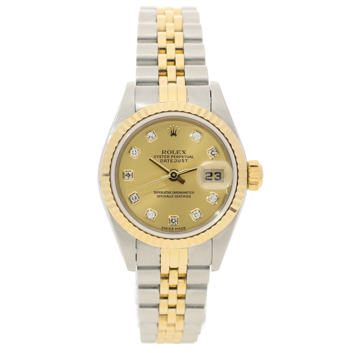 Datejust 79173 - Champagne Diamond Dial - 2003
