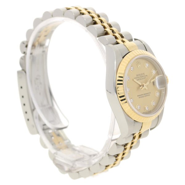 Datejust 79173 - Champagne Diamond Dial - 2003