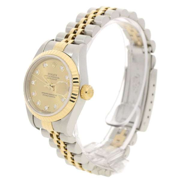Datejust 79173 - Champagne Diamond Dial - 2003