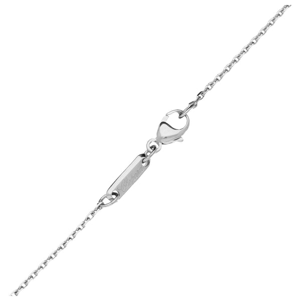 Chopard Happy Bubbles 18ct White Gold Diamond Pendant & Chain