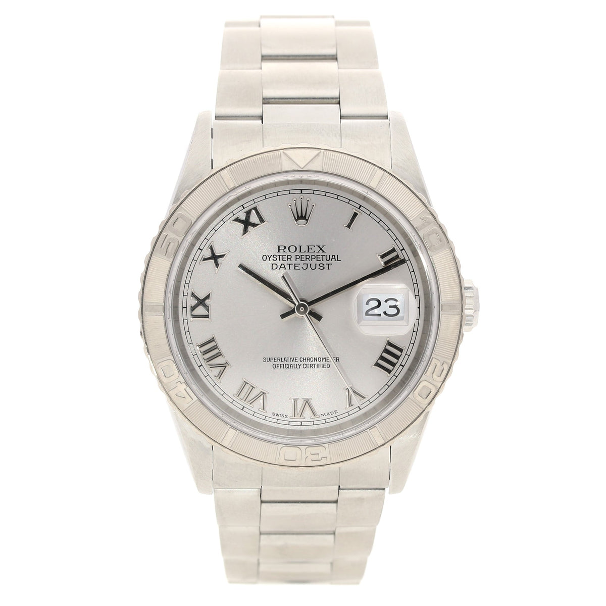 Datejust Turn-O-Graph 16264 - Gents Watch - Silver Dial - 2004