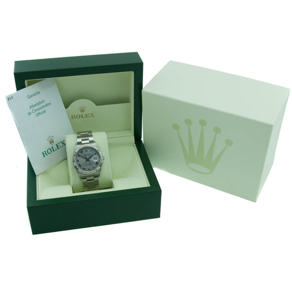 Datejust Turn-O-Graph 16264 - Gents Watch - Silver Dial - 2004