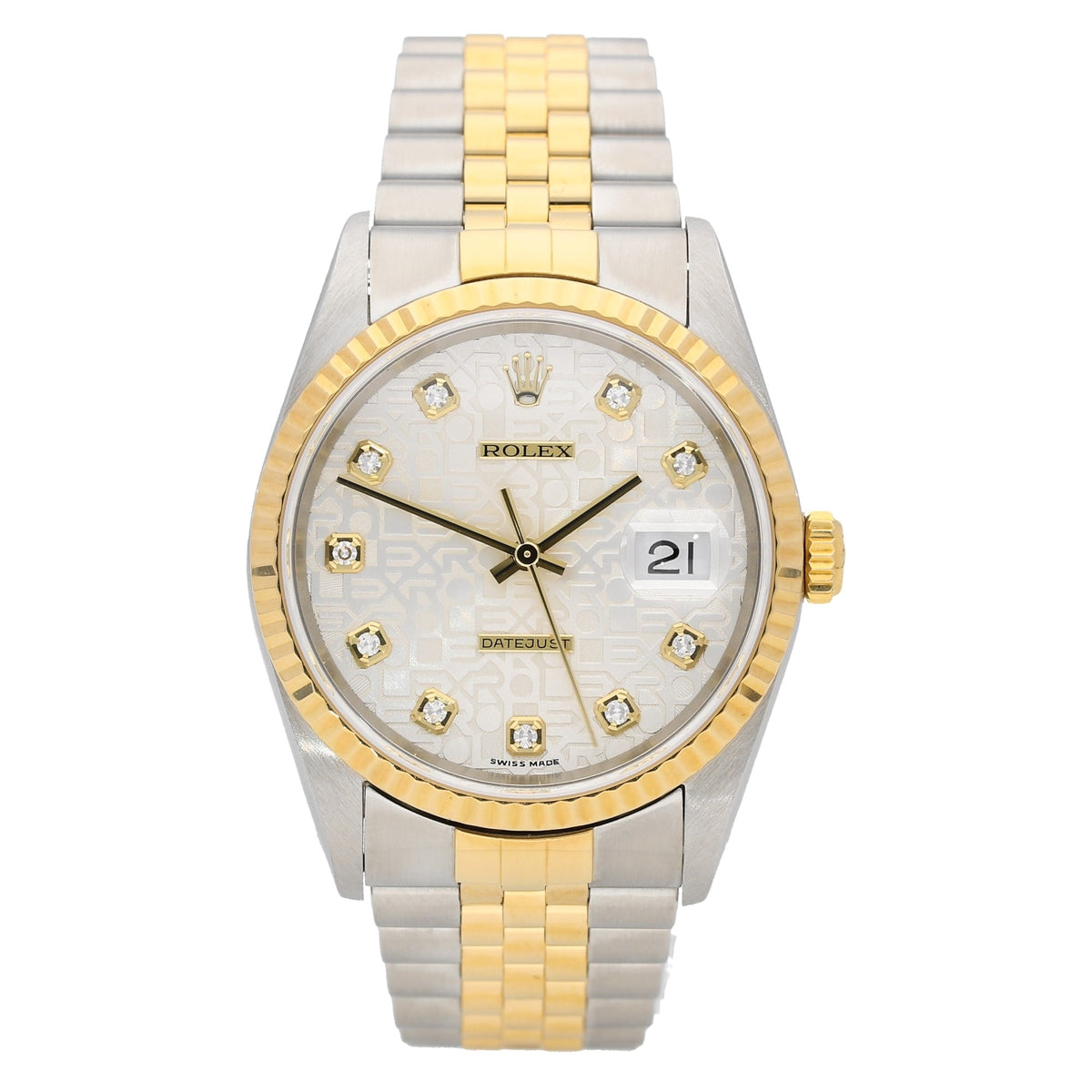 Datejust 16233 - Gents Watch - Diamond Dial - 2003