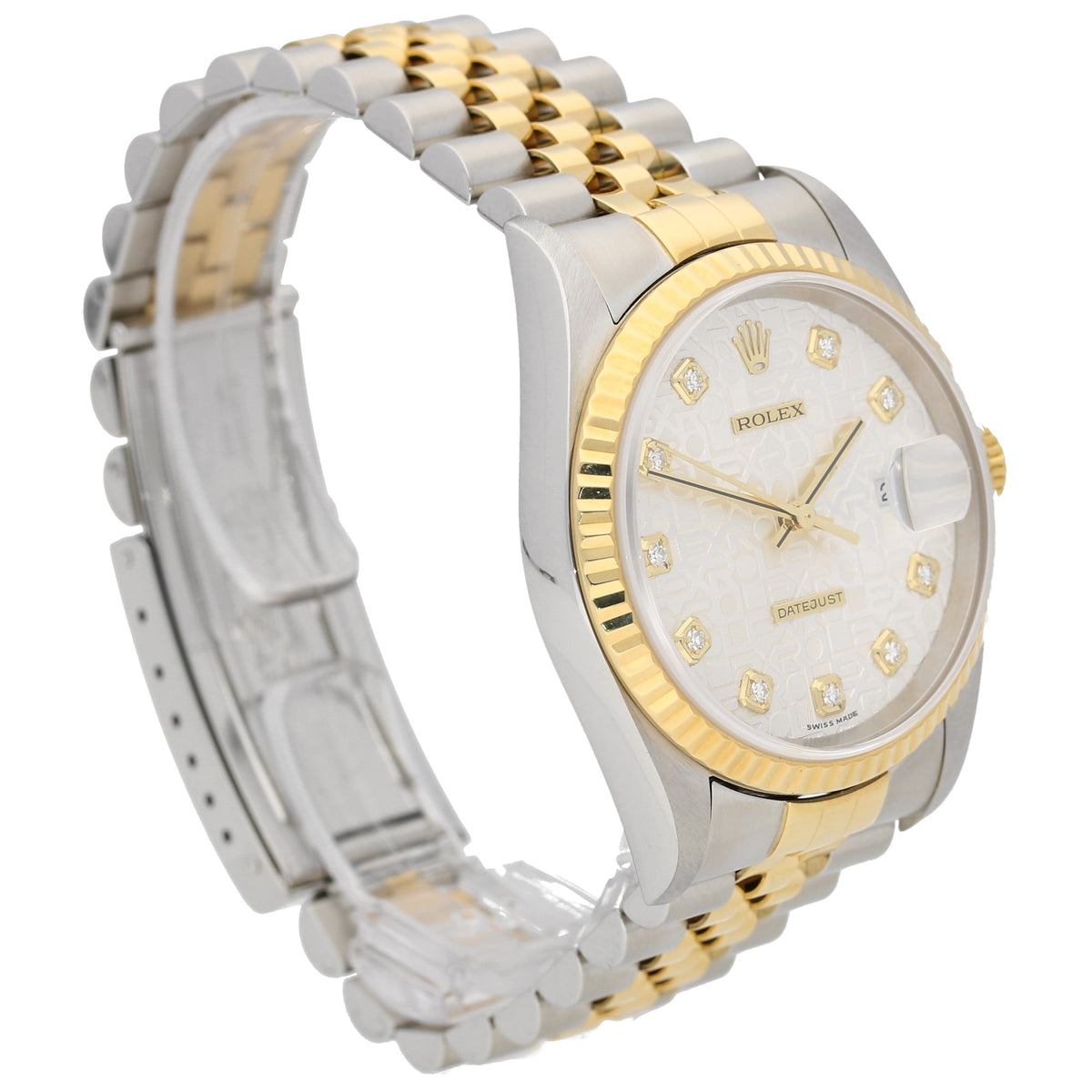 Datejust 16233 - Gents Watch - Diamond Dial - 2003