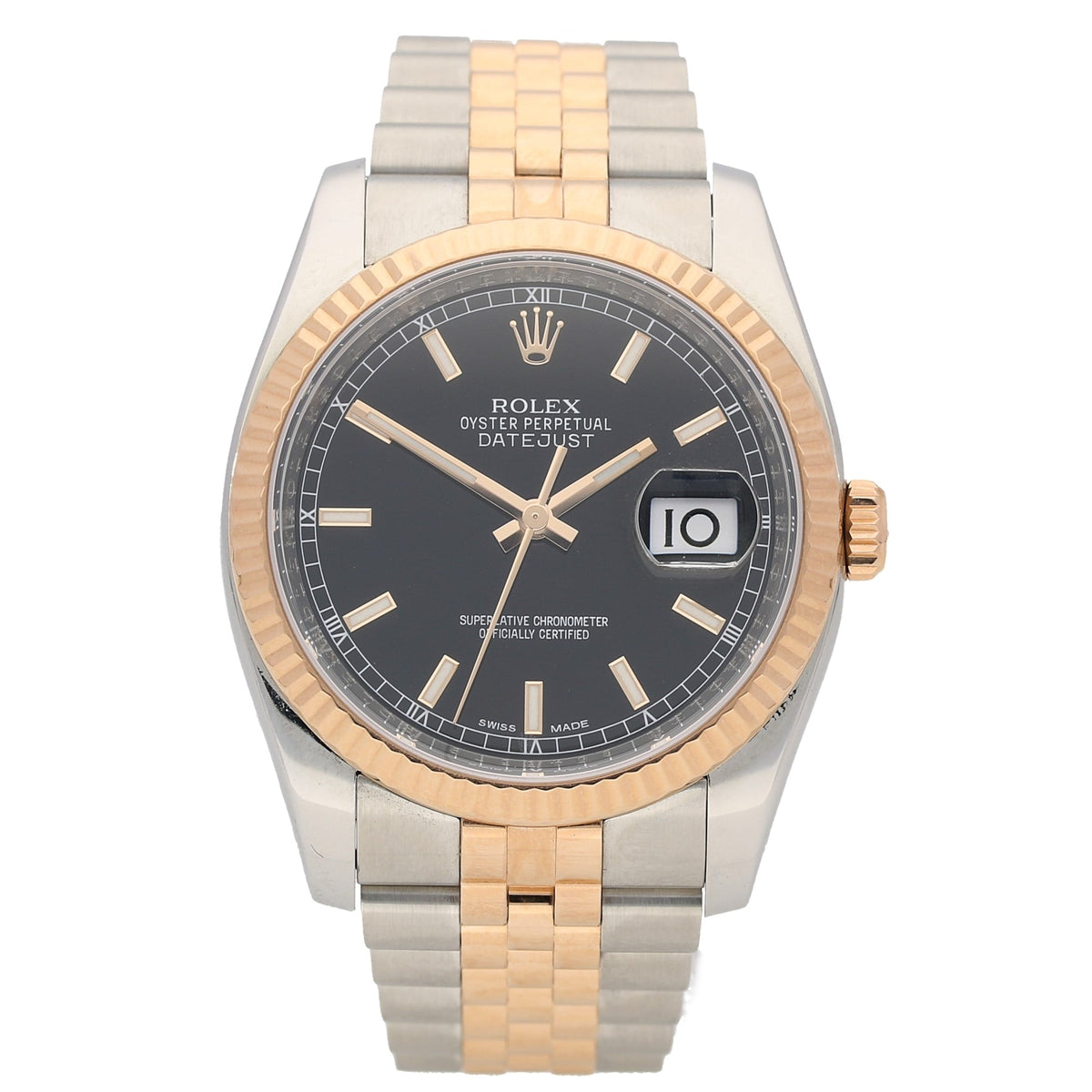 Datejust 116231 - Gents Watch - Black Dial - 2013
