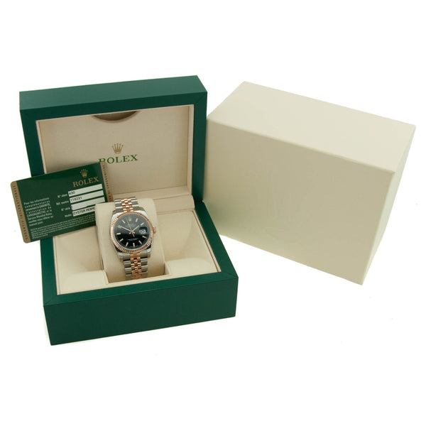 Datejust 116231 - Gents Watch - Black Dial - 2013