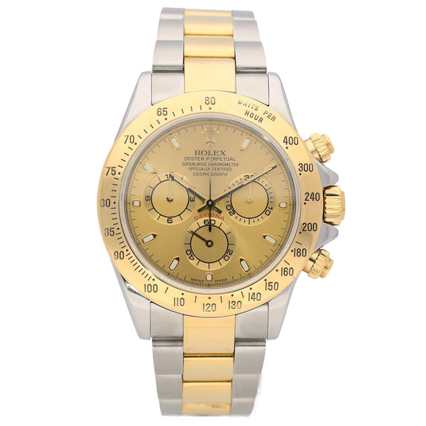 Cosmograph Daytona 116523 - Gents Watch - Champagne Dial - 2001
