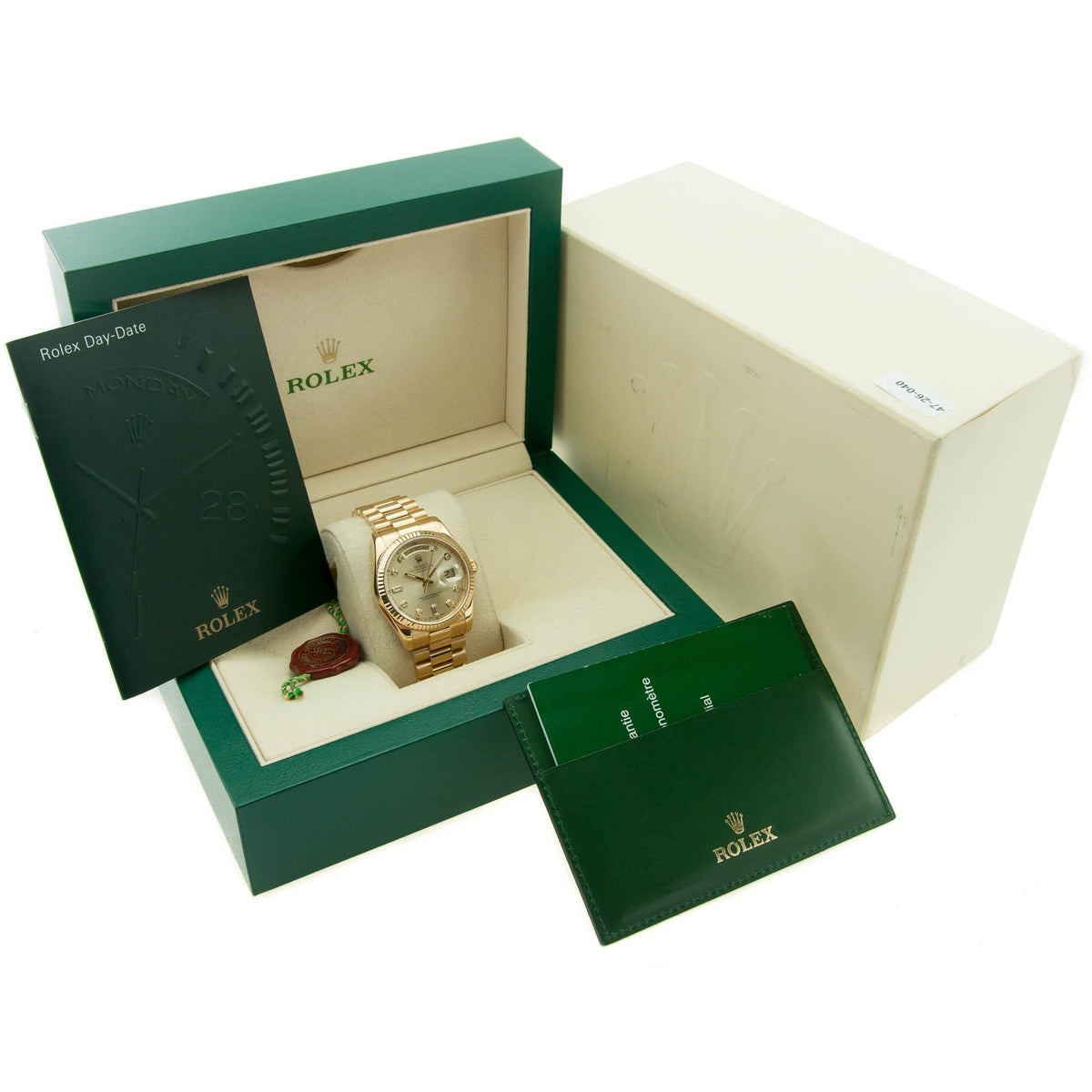 Day-Date 118238 - Gents Watch - Diamond Dial - 2001