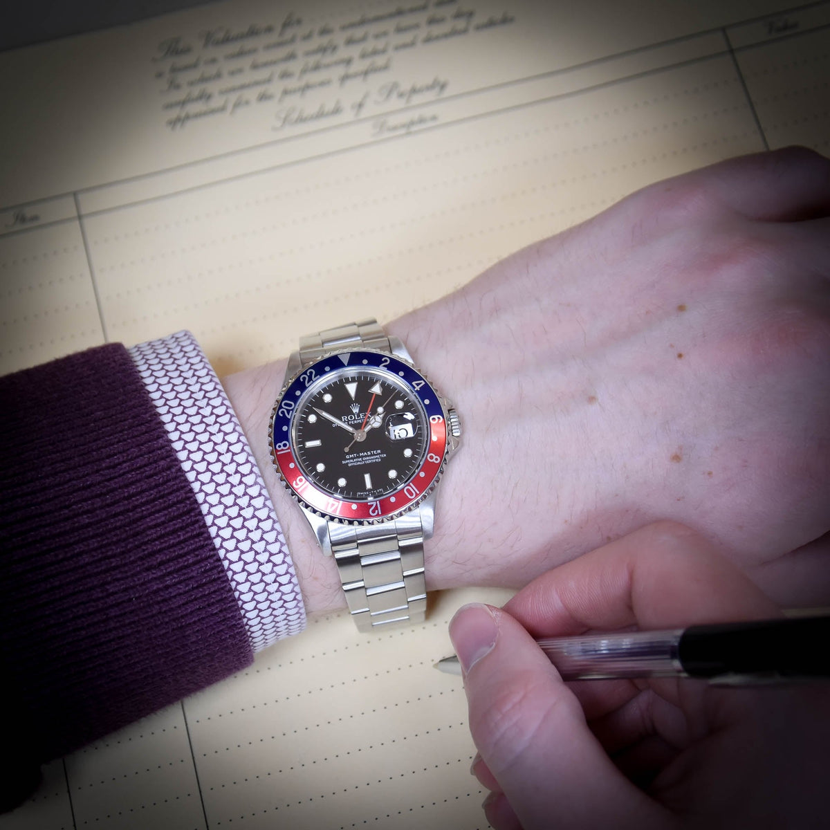 GMT Master - Pepsi Bezel - Black Dial - 1996