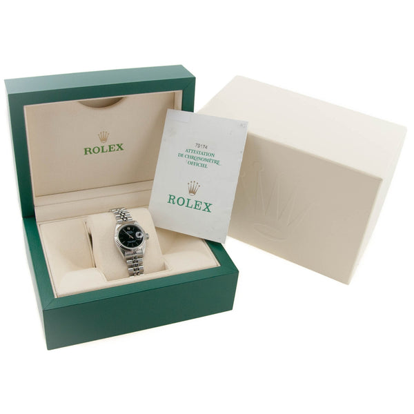 Datejust 79174 - Ladies Watch - Black Dial - 2001