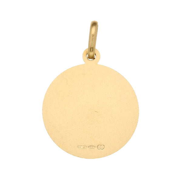 9ct Yellow Gold Medium-Sized St Christopher Pendant - 5.40g