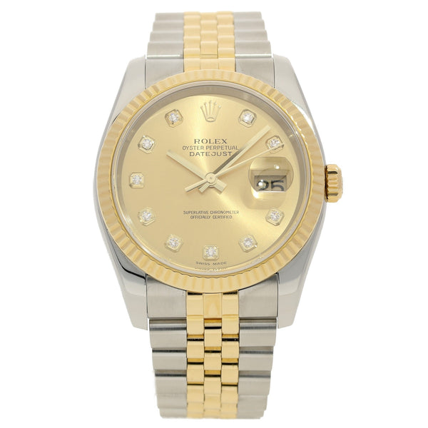 Datejust 116233 - Gents Watch - Diamond Dial - 2005