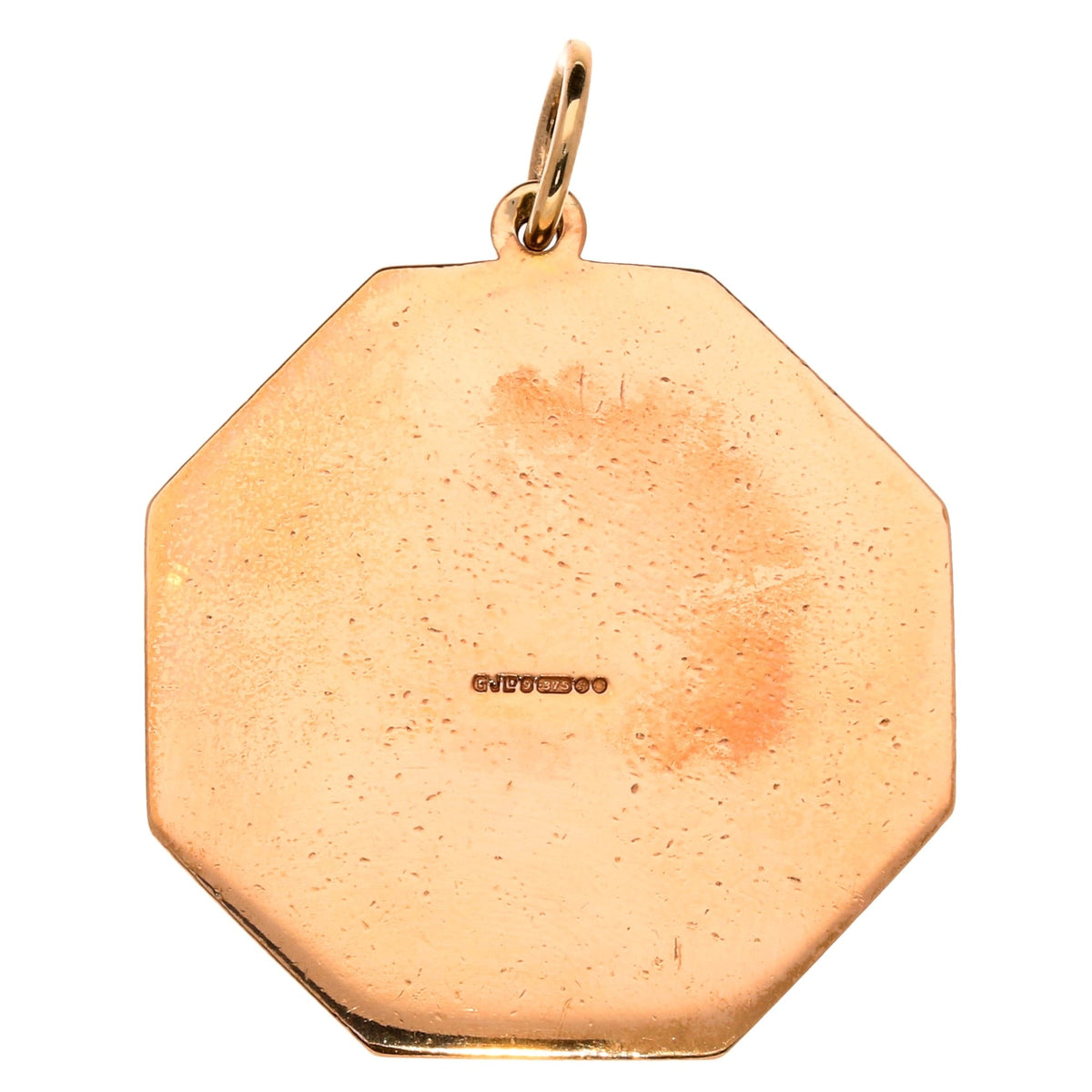 9ct Rose Gold Large St Christopher Pendant - 19.90g