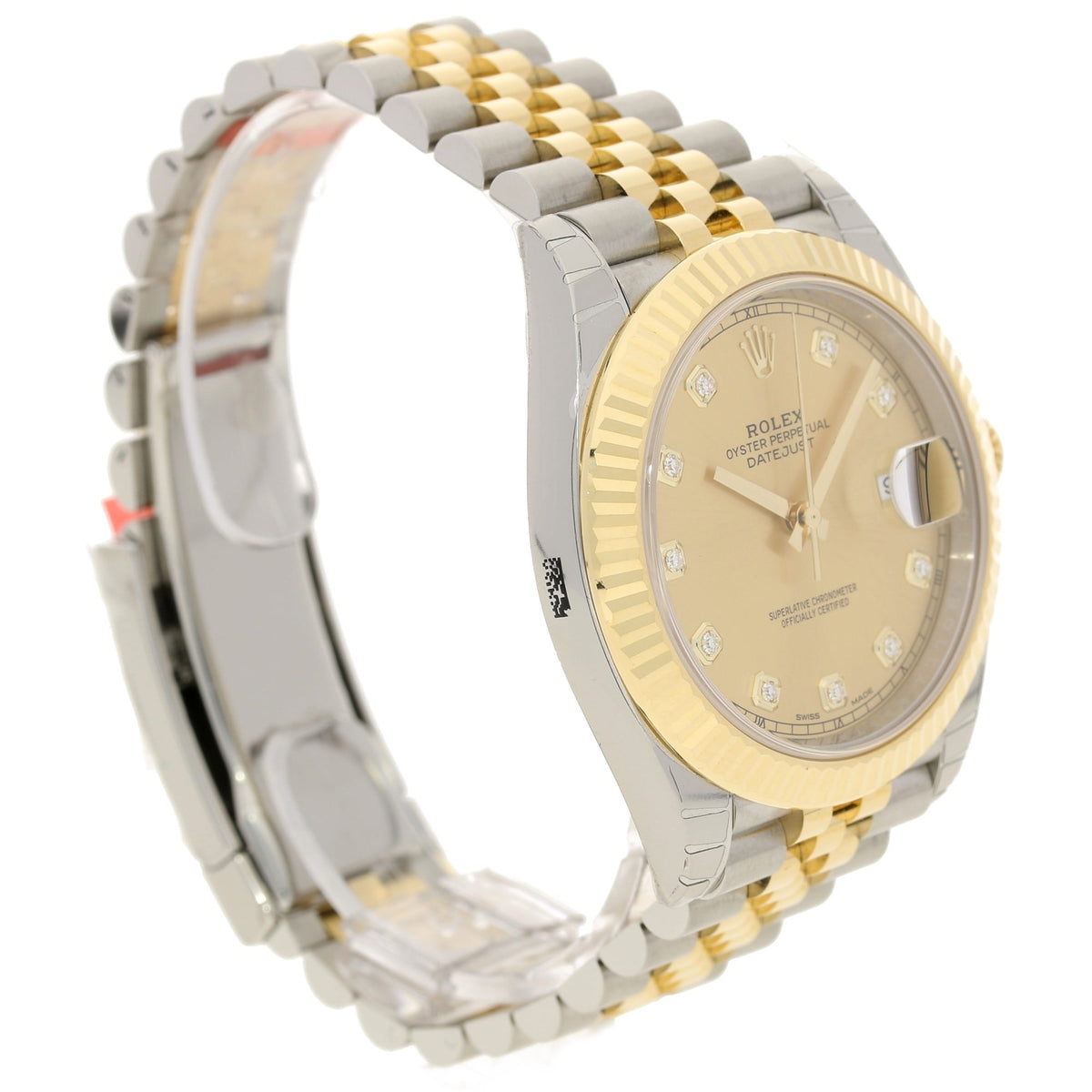 Datejust 41 126333 - Champagne Diamond Dial - Unworn