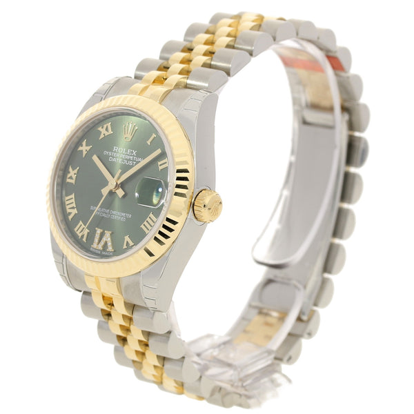 Datejust 178273 - 31mm Mid-Size - Olive Green Dial - 2016 Unworn