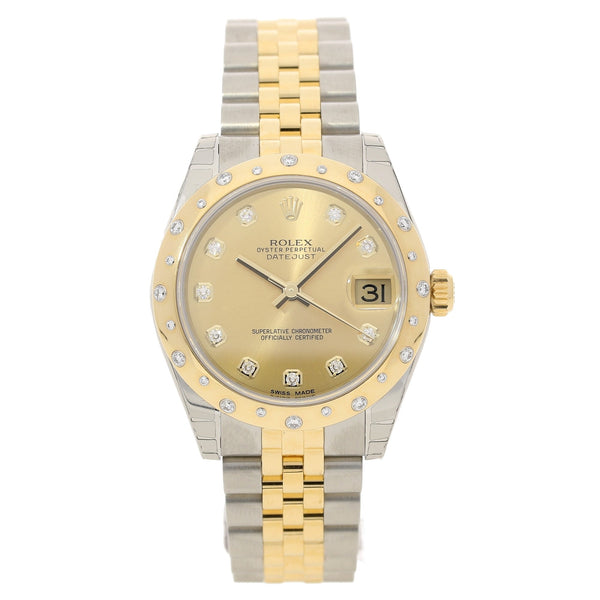 Datejust 178343 - Midsize - Diamond Dial & Bezel - Unworn 2016