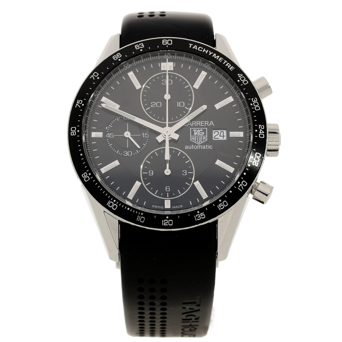 Carrera CV201E-0 - Black Chronograph Dial - 2010