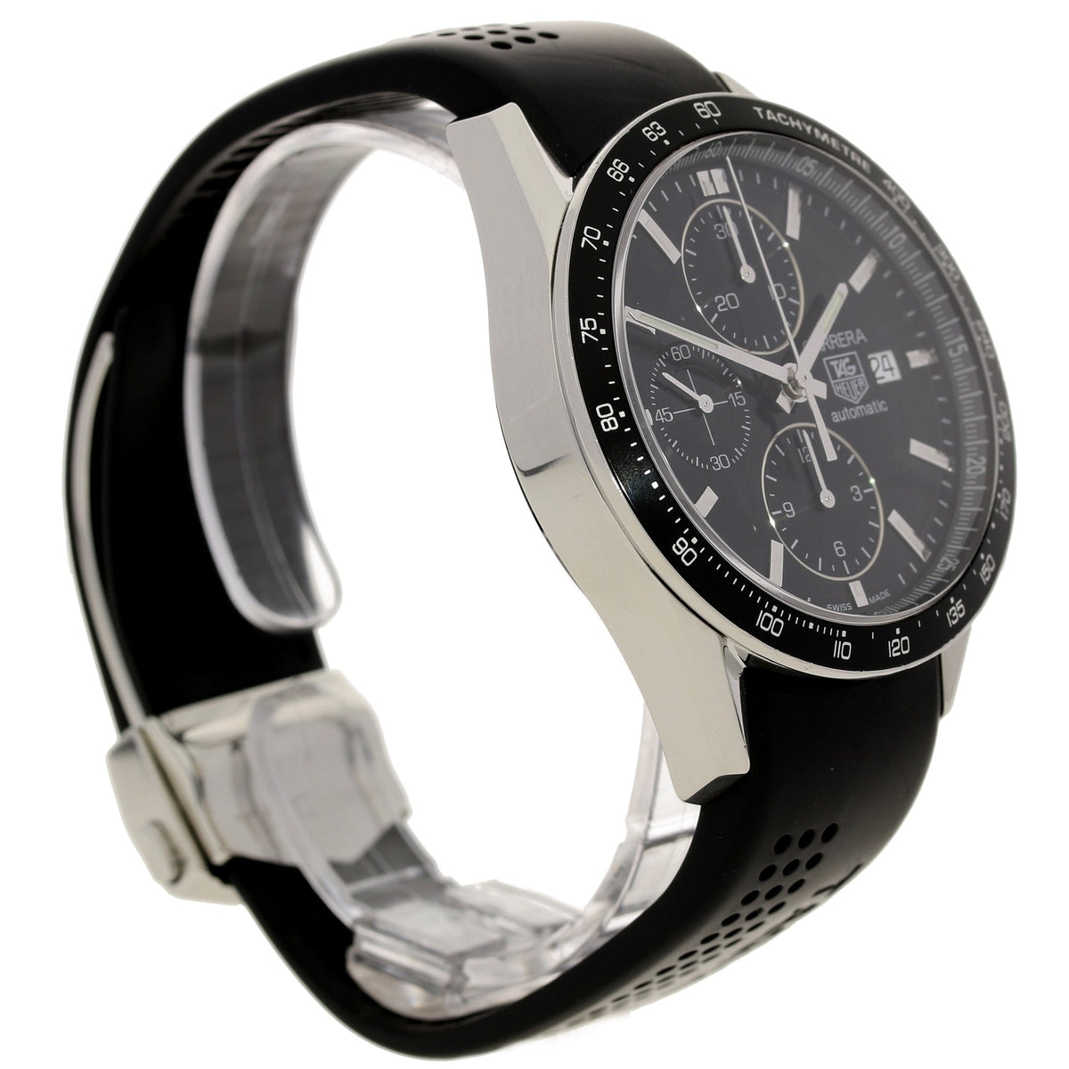 Carrera CV201E-0 - Black Chronograph Dial - 2010