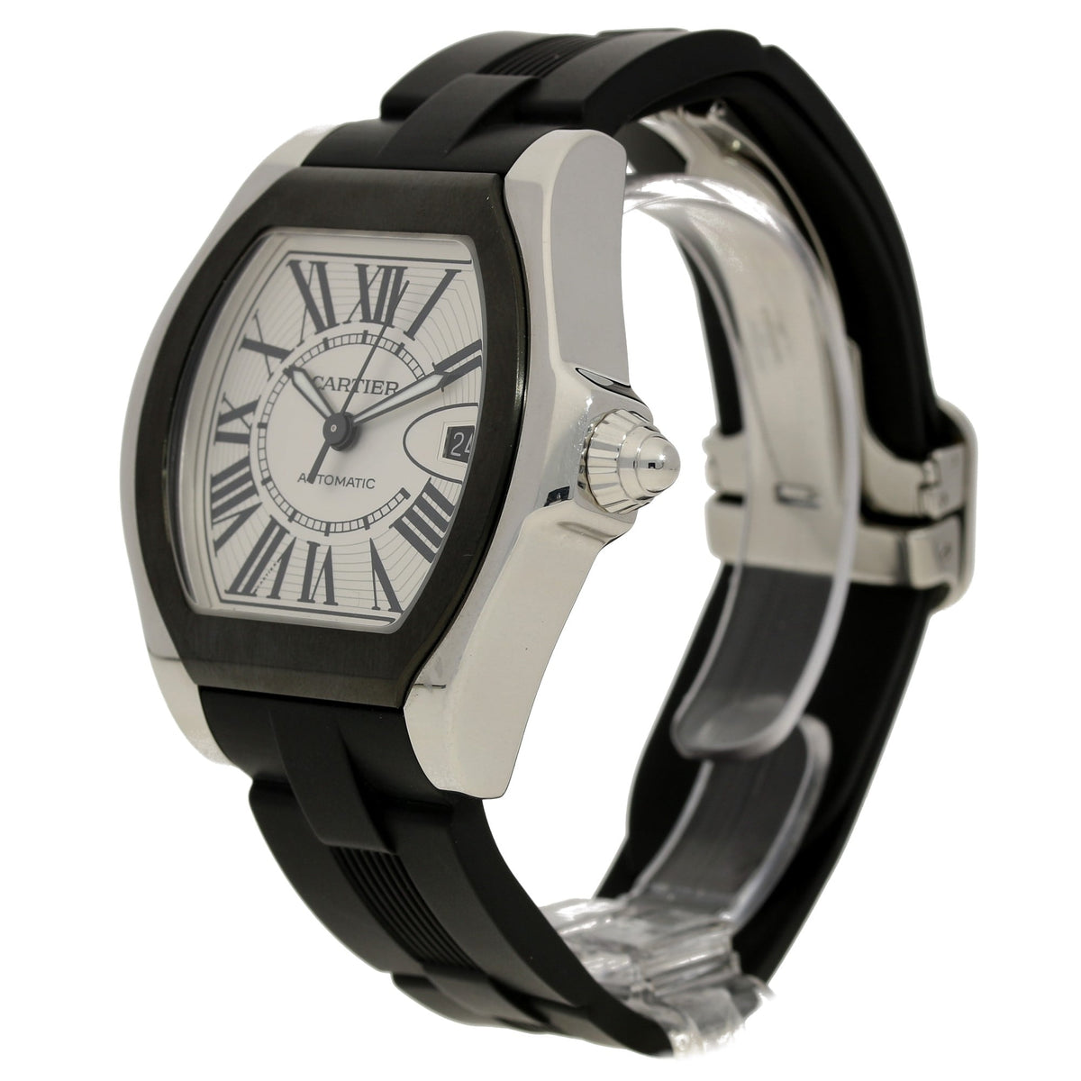 Roadster W620618 - Automatic Movement - Black Rubber Strap