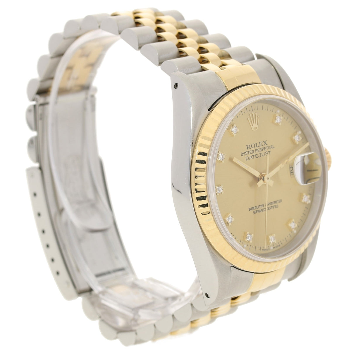 Datejust 16233 - Champagne Diamond Dial - 1990
