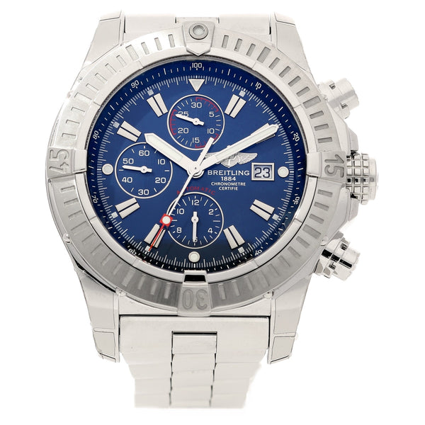 Super Avenger A13370 - Blue Chronograph Dial - 2012