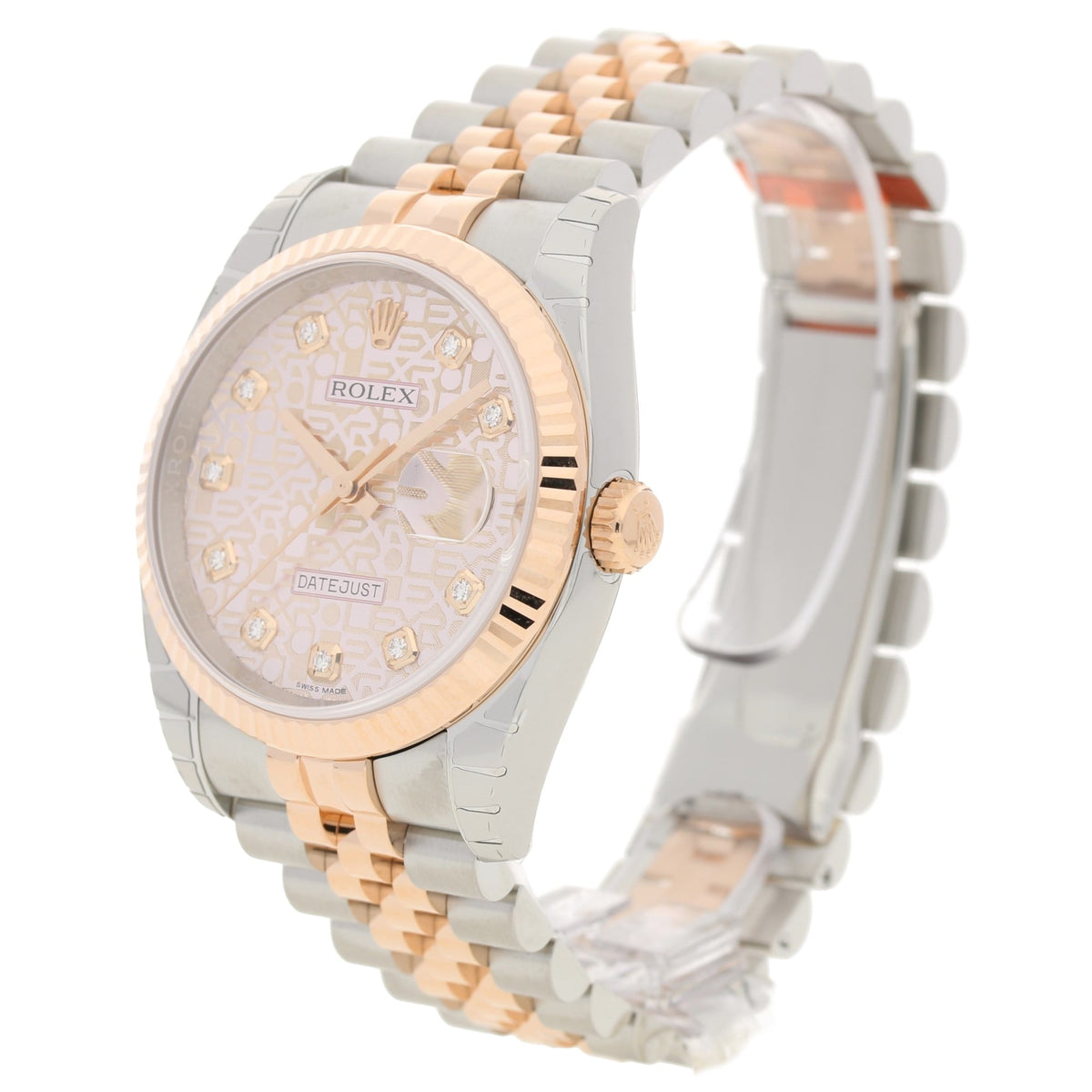Datejust 116231 - Everose Gold and Stainless Steel - 2017 Unworn