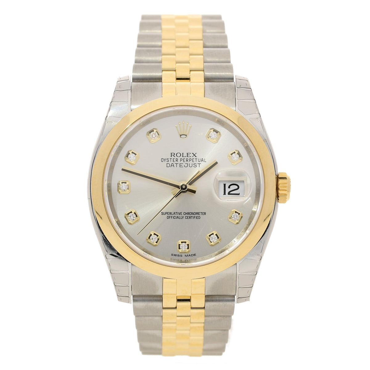 Datejust 116203 - Gents Watch - Diamond Dial - Unworn 2017