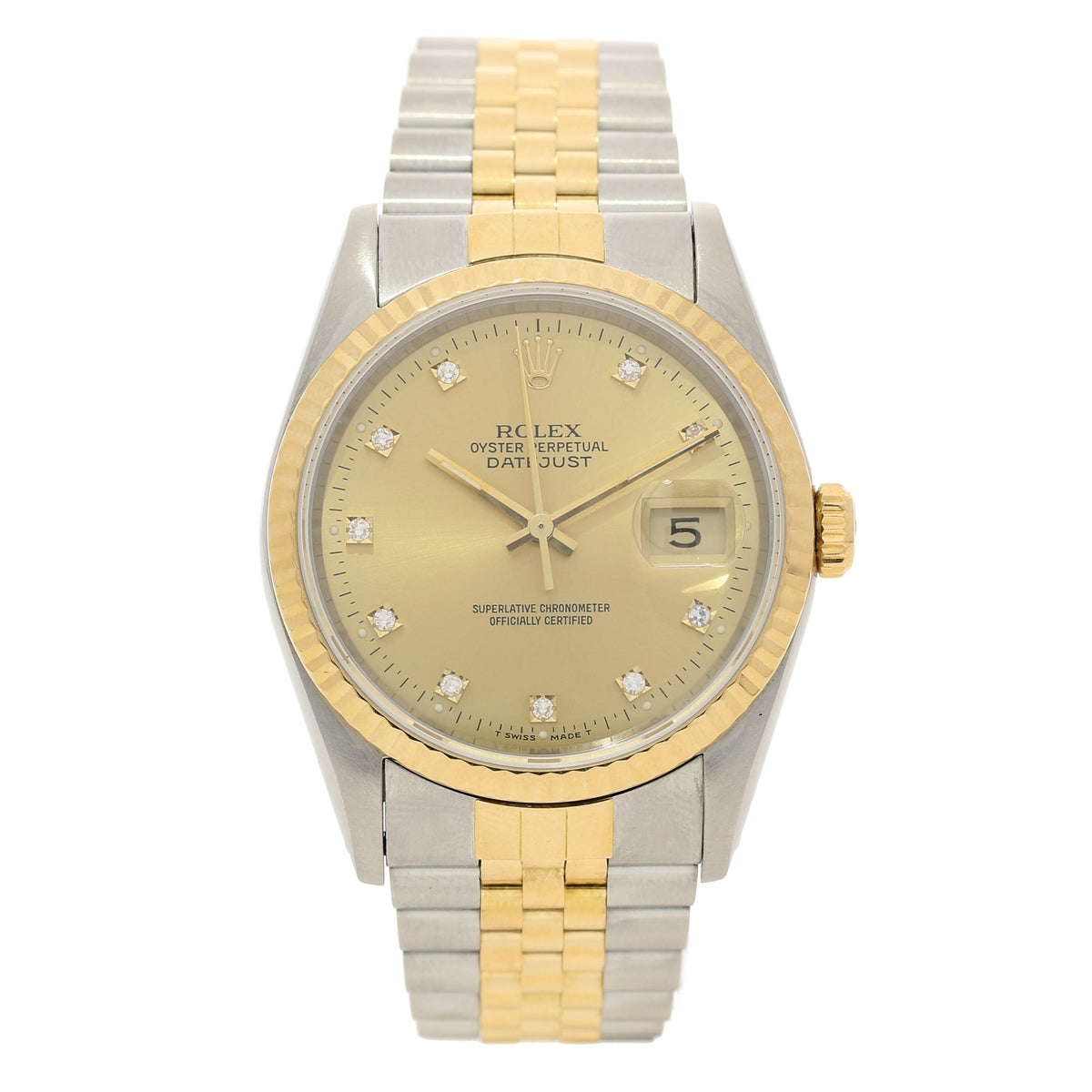 Datejust 16233 - Champagne Diamond Dial - 1991