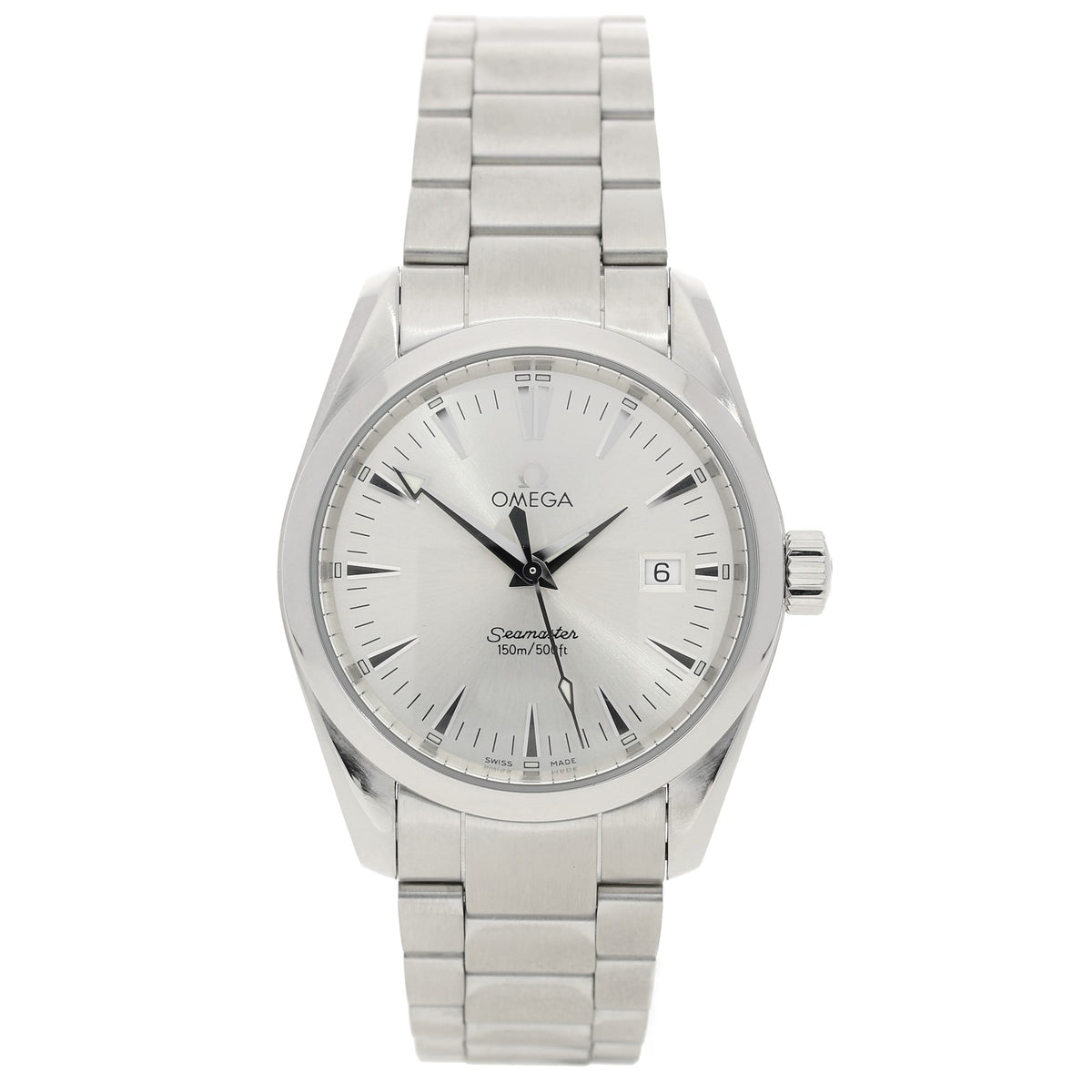 Seamaster Aqua Terra 150m Men's Watch - Silver - 2010