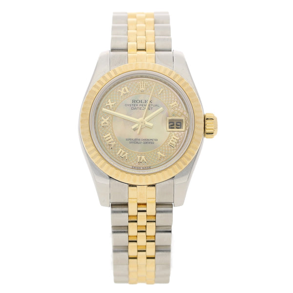 Datejust 179173 - Steel & Yellow Gold - Diamond Dial - 2007