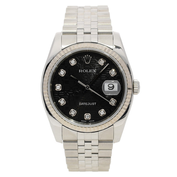Datejust 116234 -  Gents Watch - Diamond Dial - 2007